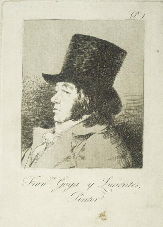 Goya: Los Caprichos, No. 1: Francisco Goya y Lucientes, Pintor