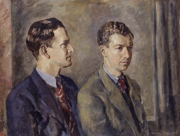 Portrait of Benjamin Britten and Peter Pears