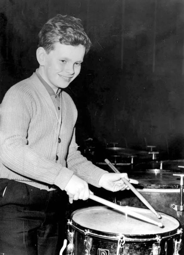 The young Simon Rattle