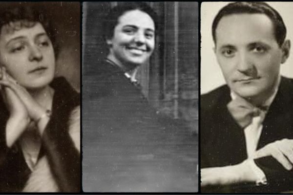 Lena Stein-Schneider, Alice Herz-Sommer and Marian Filar