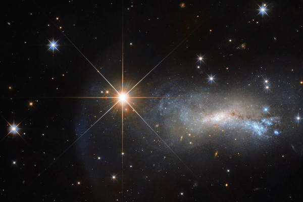 The star TYC 3203-450-1 is a relatively little-studied, normal foreground star in the constellation Lacerta (The Lizard)