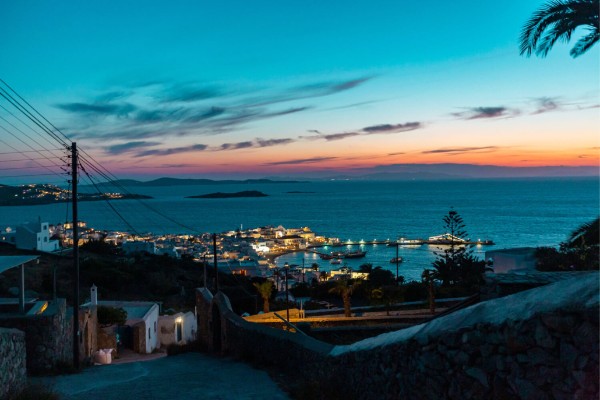 Sunset on Mykonos