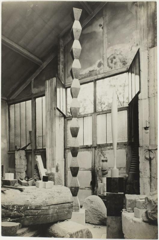 Constantin Brâncuși's studio