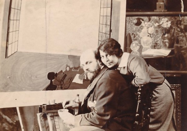 Hélène Jourdan-Morhange and her husband Jacques Jean Raoul Jourdan