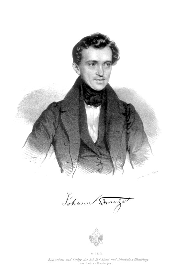 Joseph Kriehuber: Johann Strauss I, 1835