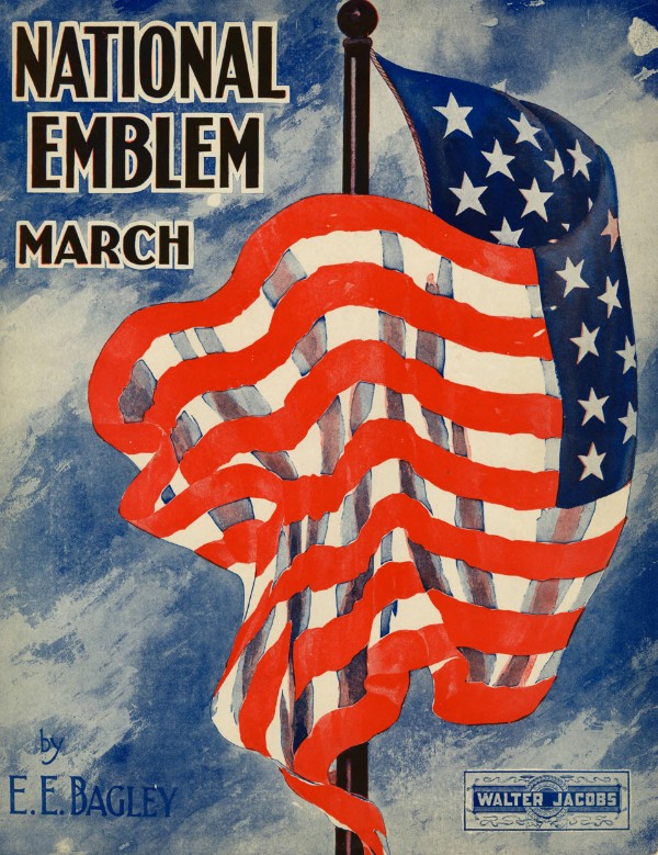 Bagley: National Emblem March sheet music, 1927 (Boston, MA: Walter Jacobs)