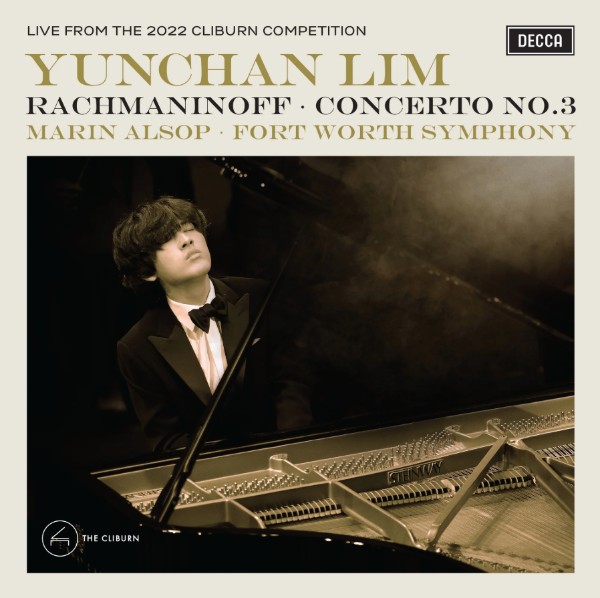 Yunchan Lim Rachmaninoff album cover