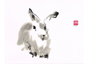 Lilith Ohan: Sumi-e Bunny