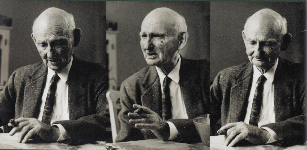 Carl Ruggles in his 90s