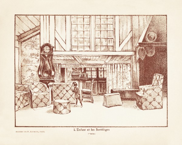 Maurice Ravel's L’enfant et les sortilèges first scene