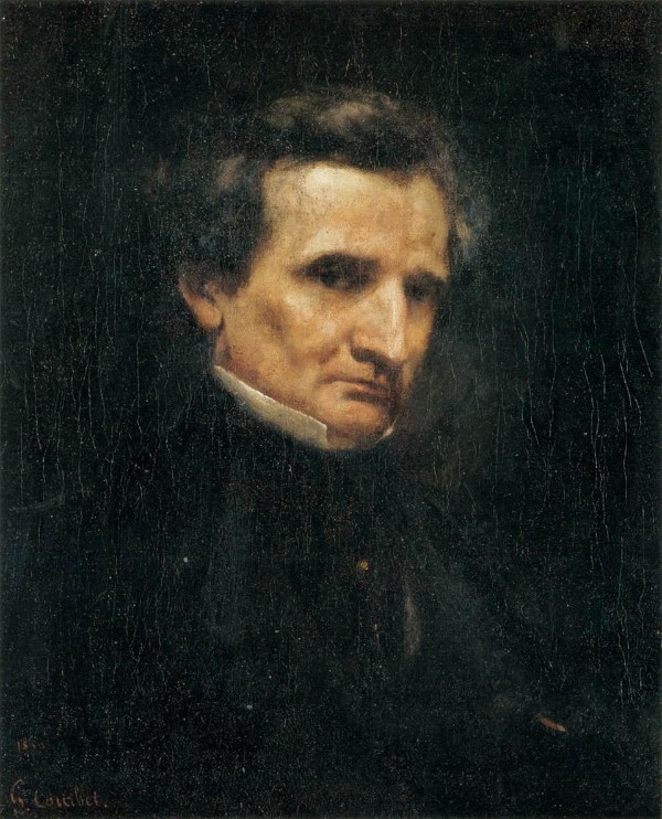 Gustave Courbet: Hector Berlioz, 1850 (Musée d’Orsay)