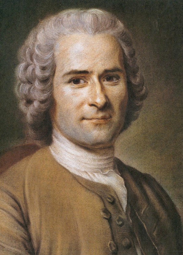 Maurice Quentin de La Tour: Jean-Jacques Rousseau, 1753 (Musée Antoine-Lécuyer)