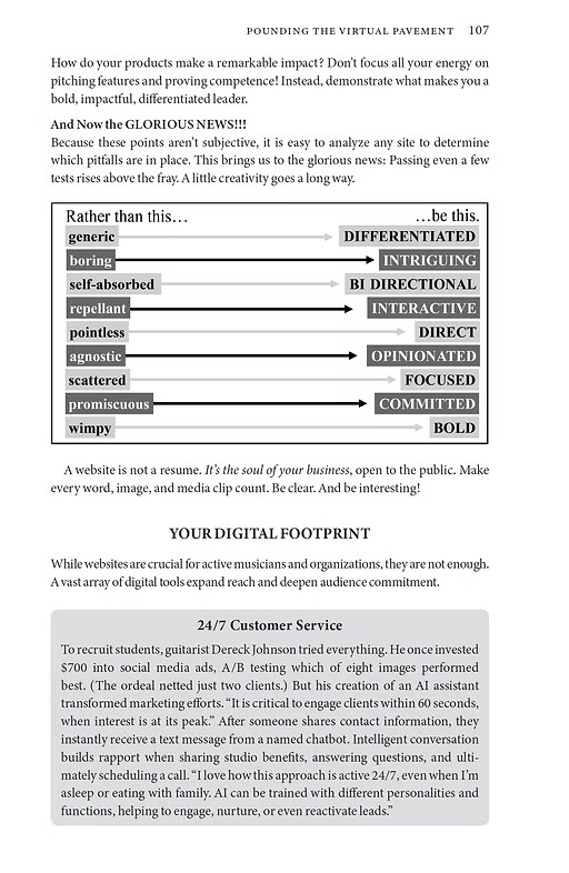 The Savvy Musician by David Cutler sample page 2