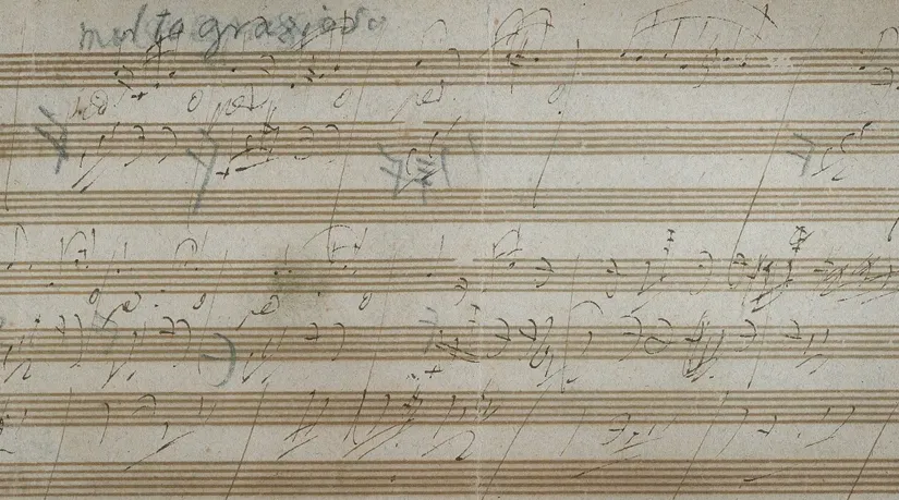 Für Elise manuscript