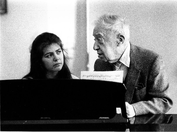 Masterclass with Mieczysław Horszowski (photo by Stephan Wicki)