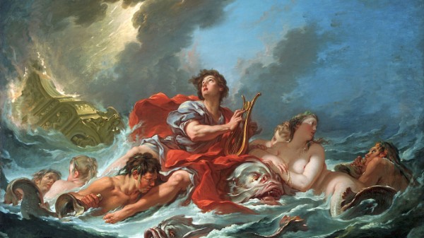 François Boucher: Arion on the Dolphin, 1748 (Princeton University Art Museum)
