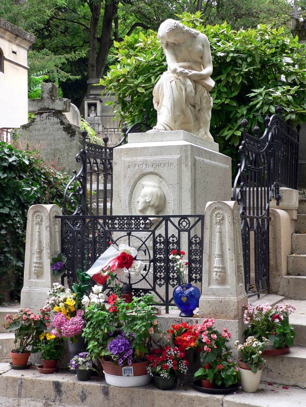 Chopin's grave