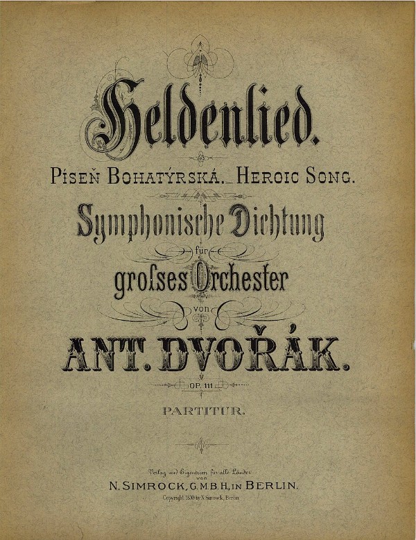 Dvořák's A Hero's Song
