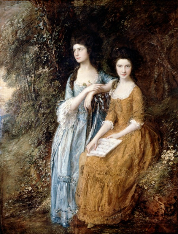 Thomas Gainsborough: Elizabeth and Mary Linley