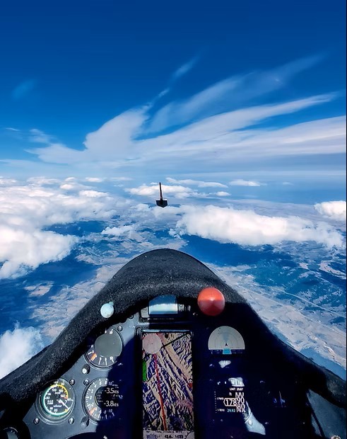 In a Glider (SOSA Gliding Club)