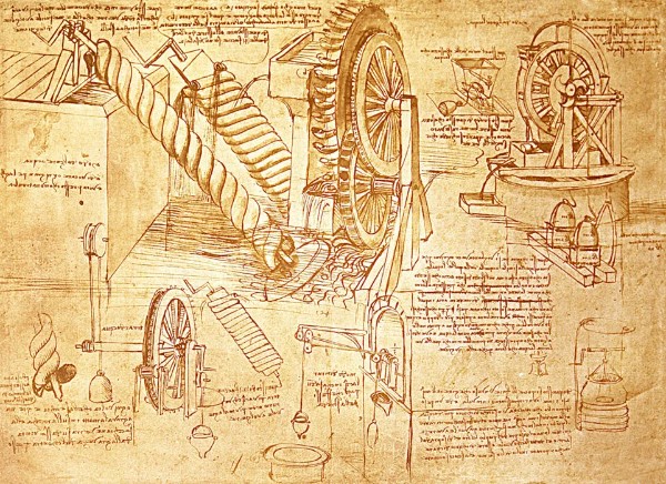 Notebooks from Leonardo da Vinci