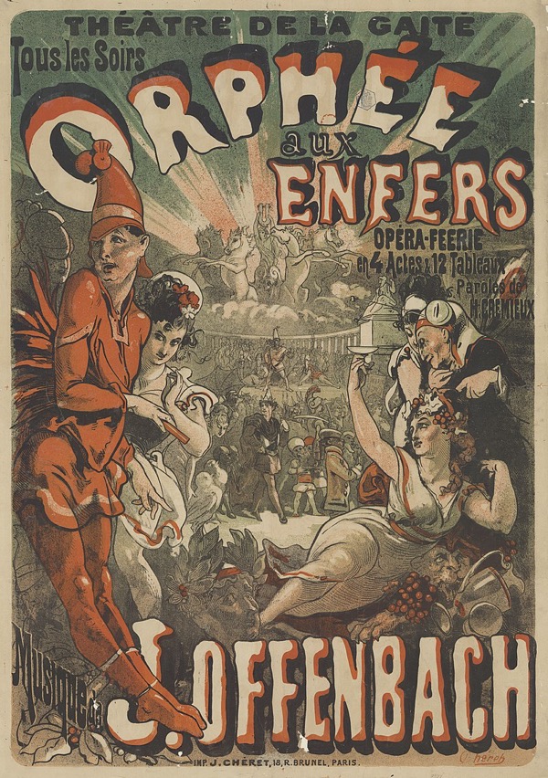 Poster for the Paris Revival of 1878