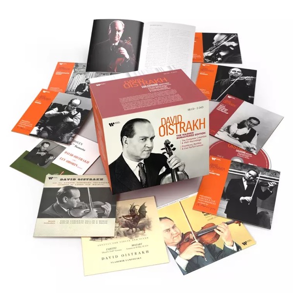 David Oistrakh - The Warner Remastered Edition (cover)