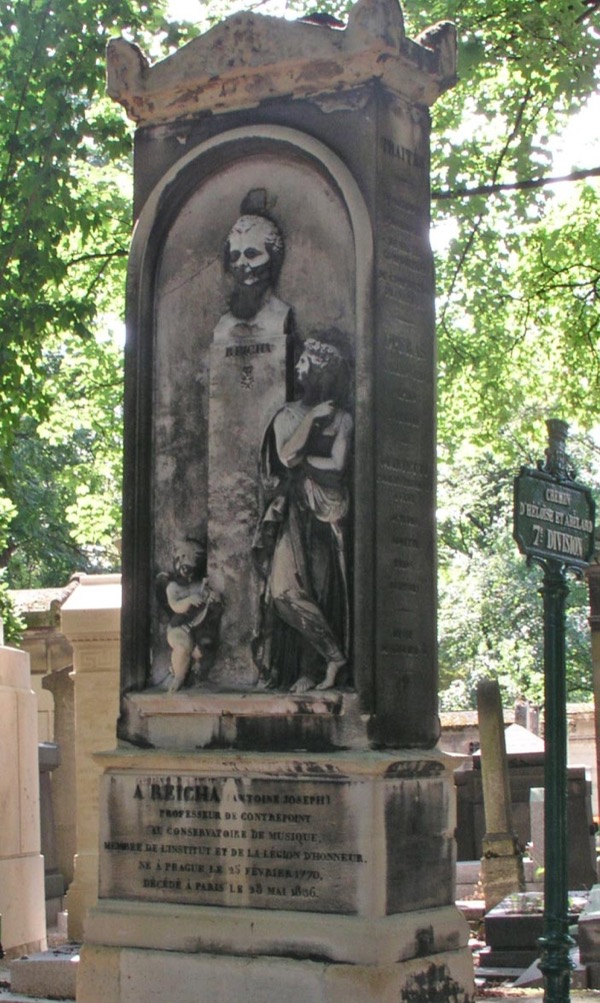Grave of Anton Reicha, Père Lachaise Cemetery, Paris