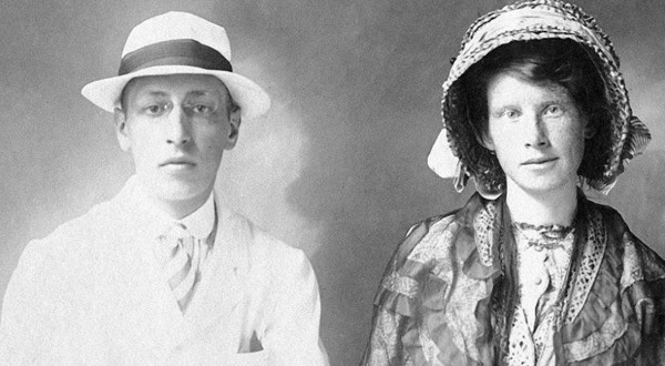 Igor Stravinsky and Yekaterina Nosenko