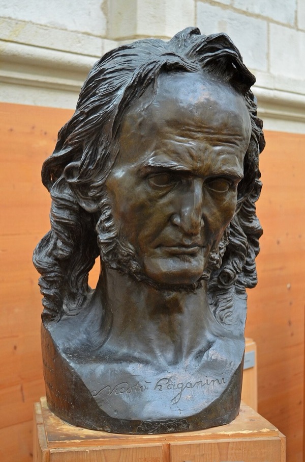 Niccolò Paganini by David d'Angers