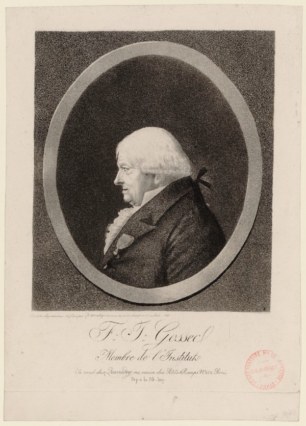 Edme Quenedey: François-Joseph Gossec, 1813 (Gallica: btv1b8420420r)