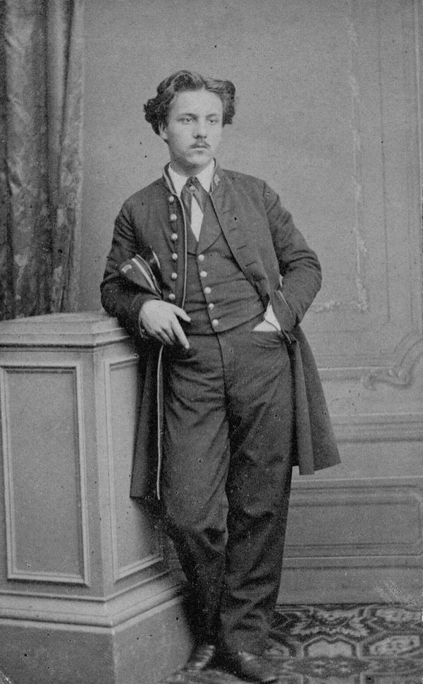 Gabriel Fauré in the uniform of the École Niedermeyer