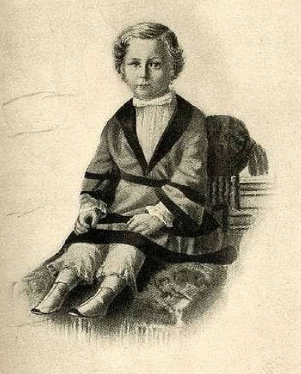 Géza Zichy as a young man