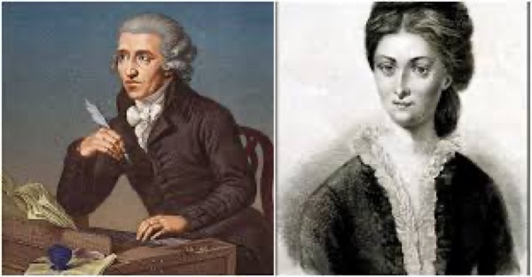 Joseph Haydn and Rebecca Schroeter