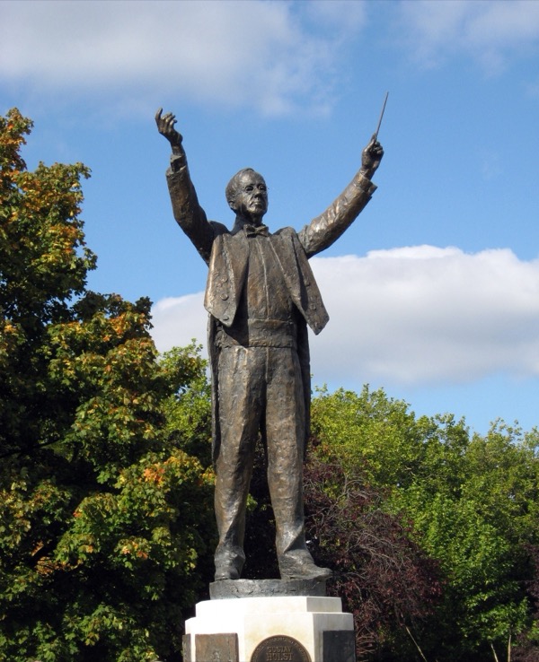 Statue of Gustav Holst
