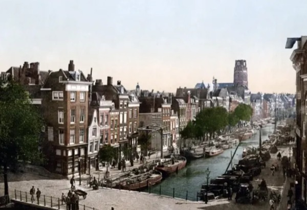 Johanna Bordewijk-Roepman in Rotterdam, 1890s