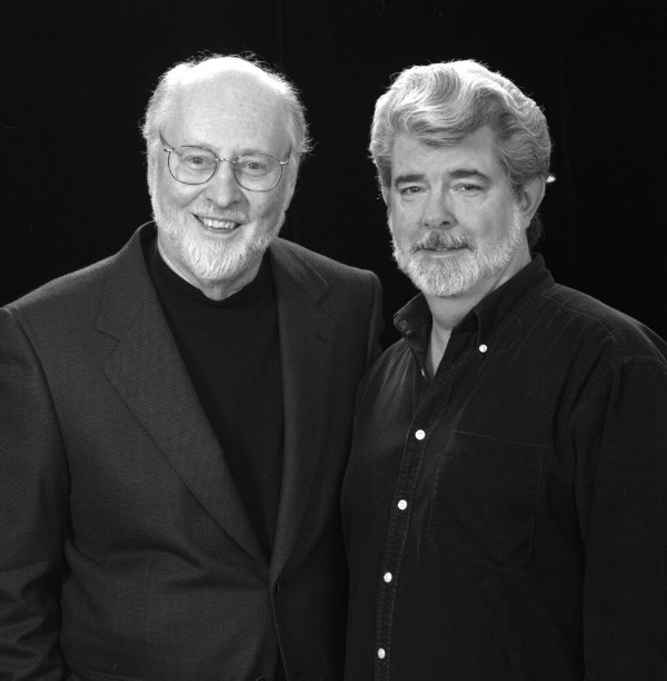 John Williams and George Lucas