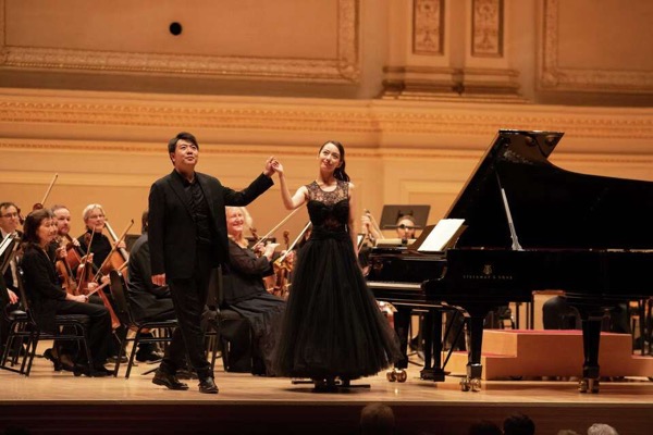 Lang Lang and Gina Alice Redlinger