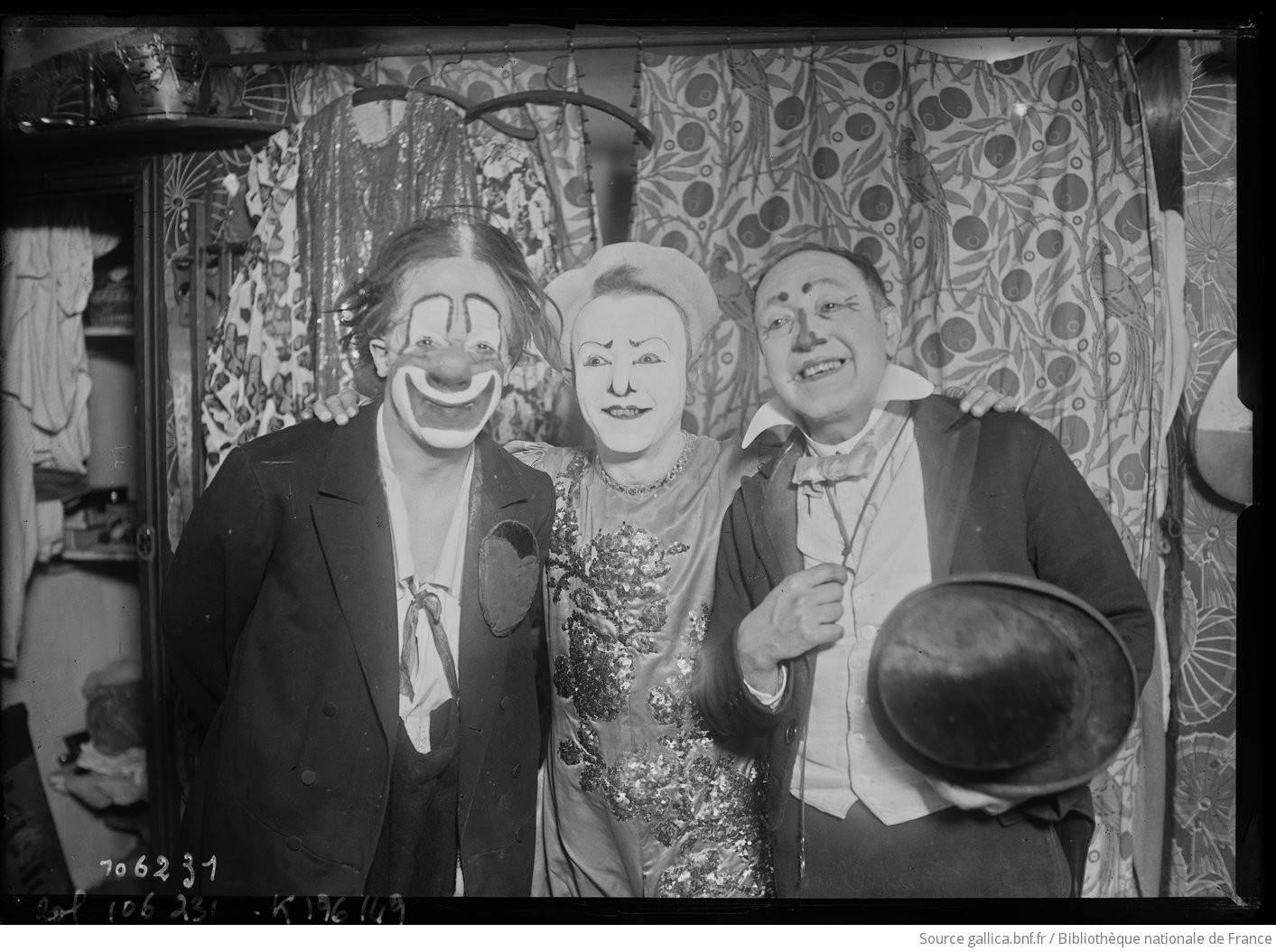 The Fratellini brothers (Albert, François, and Paul)