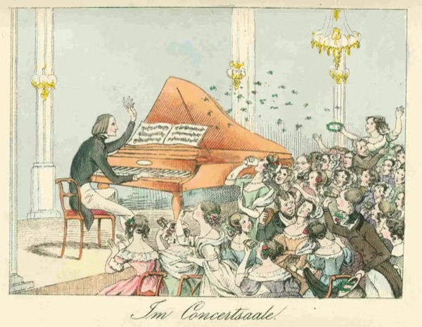 Liszt concert cartoon