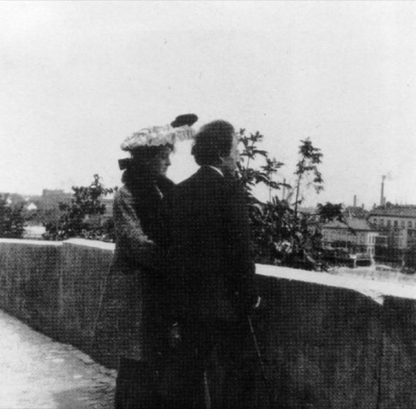 Alma Schindler and Gustav Mahler