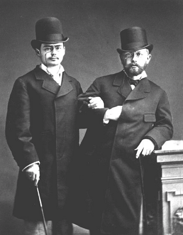 Pyotr Ilyich Tchaikovsky and Yosif Kotek