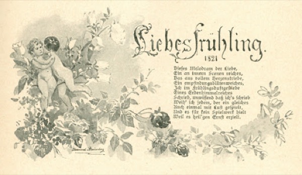 Friedrich Rückert: Liebesfrühling