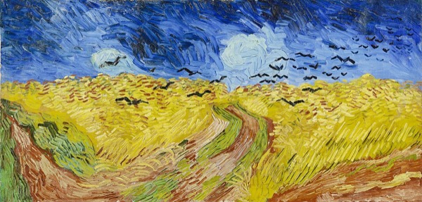 Van Gogh: Wheatfield With Crows, 1890 (Amsterdam: Van Gogh Museum)