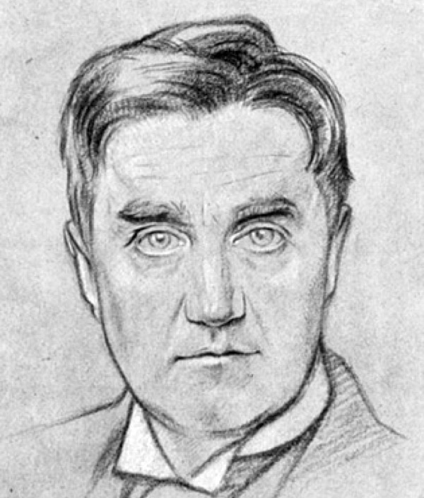 Ralph Vaughan Williams (drawing by William Rothenstein)