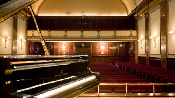View from the stage, Wigmore Hall