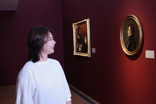 Zitong Wang at the Chopin Exhibition