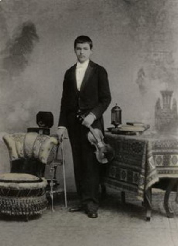 Young George Enescu