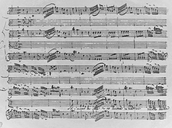 "Su l'altar di questo Nume": Giustino's aria (II.8) in Vivaldi's autograph score. Turin, National and University Library, Ms. Foà 34, fol. 104v