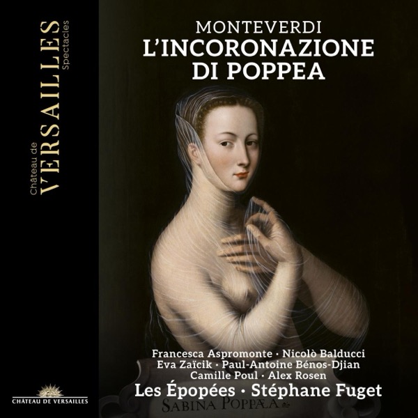 Monteverdi’s L’incoronazione di Poppea recording cover